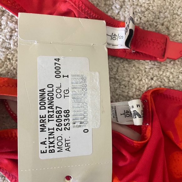 EMPORIO ARMANI Swimwear Bikinis - size small NWT / Made in Italy - Picture 5 of 7